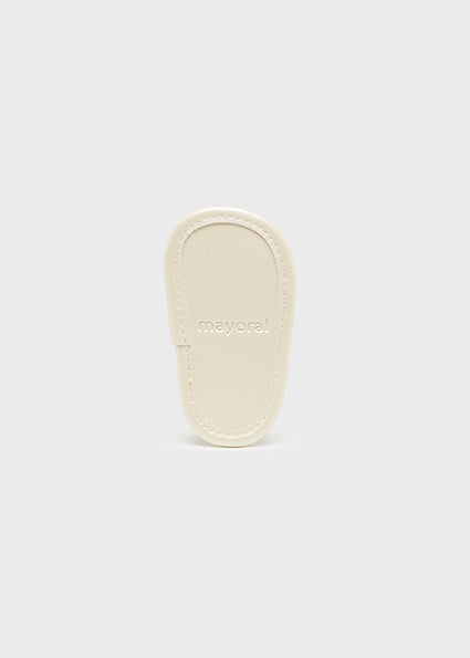 Printed sandals with velcro closure for newborn